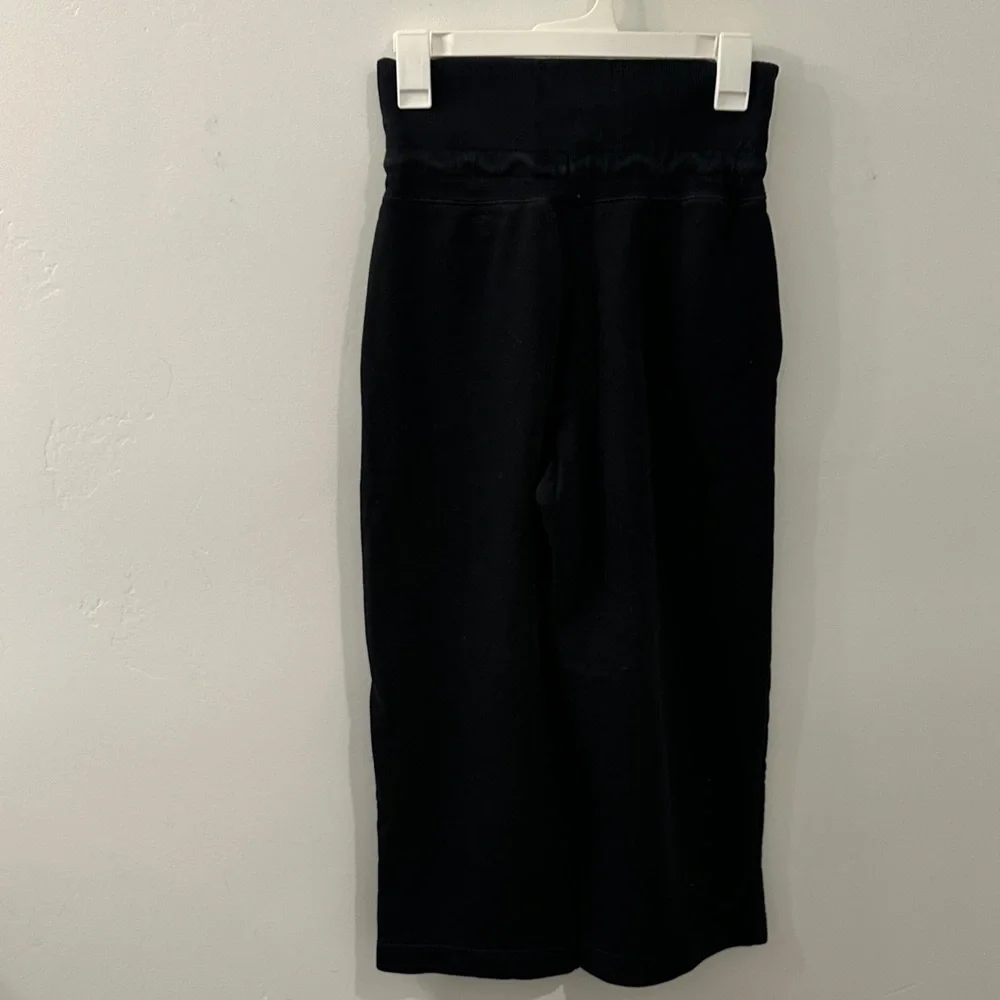 Nike Women's Black Joggers with White Logo - Picture 3 of 3